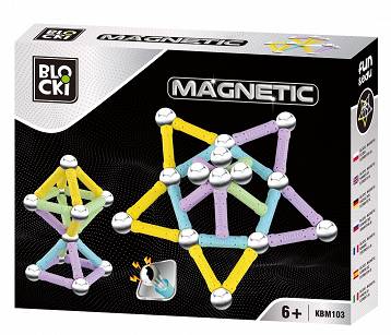 Klocki Magnetyczne BLOCKI Magnetic KBM103