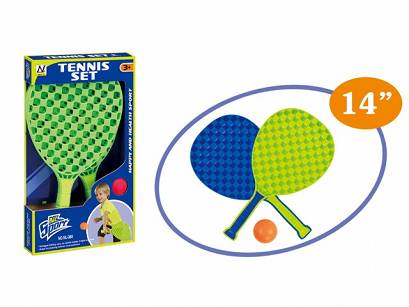 ZESTAW DO GRY W TENISA Z RAKIETKAMI 14"