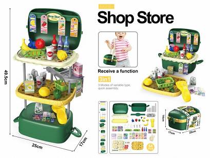 Mobile Shop Store - Mobilny sklepik dla malucha w skrzyneczce