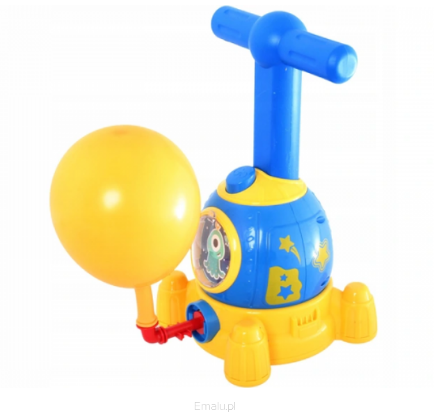 Power Balloon - Wyrzutnia balonów - Zabawka na napęd balonowy - statek kosmiczny